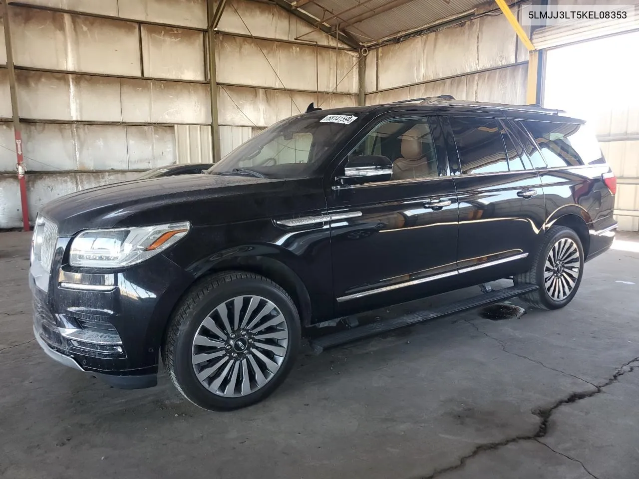 2019 Lincoln Navigator L Reserve VIN: 5LMJJ3LT5KEL08353 Lot: 68141594