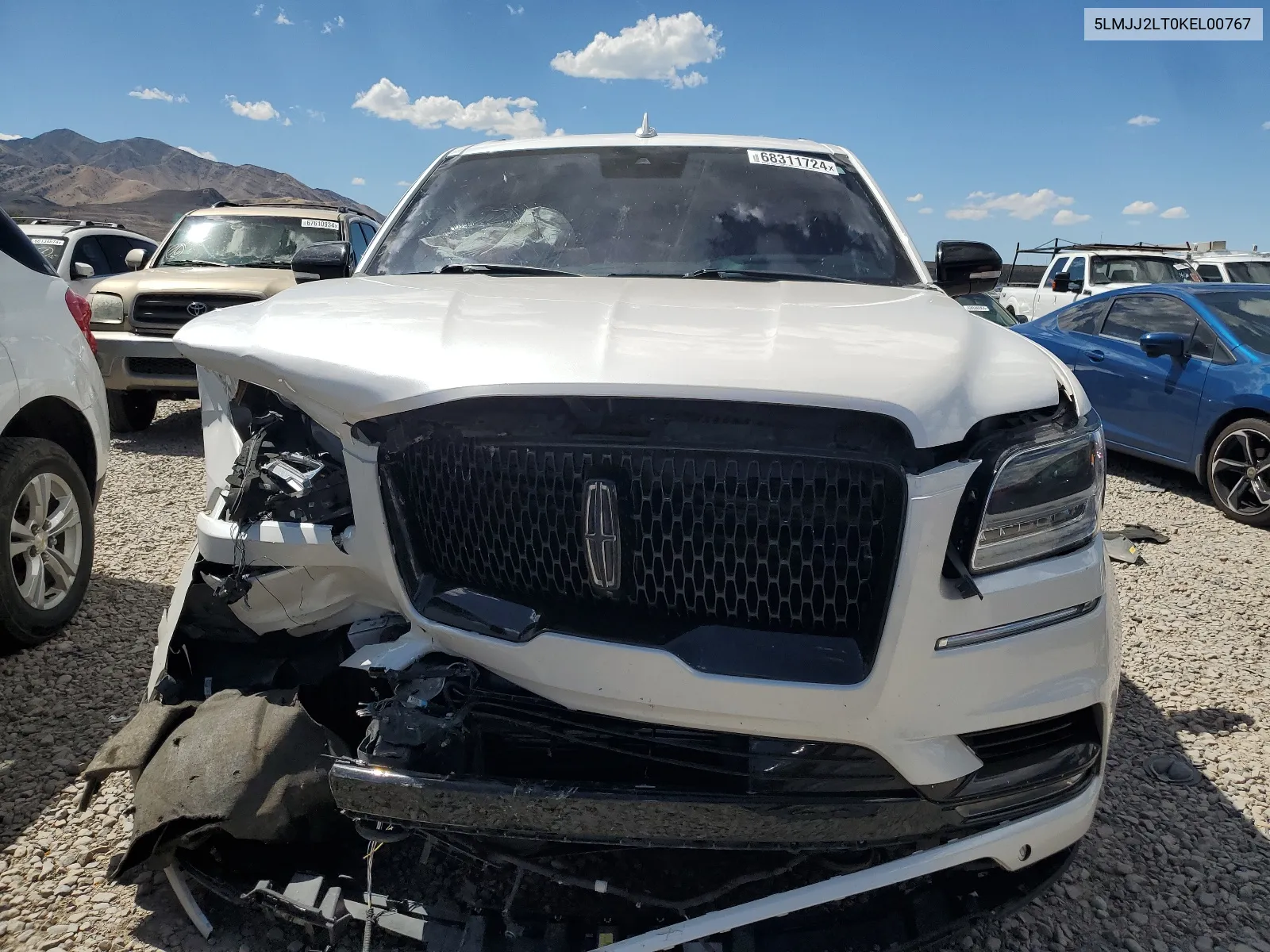 2019 Lincoln Navigator Reserve VIN: 5LMJJ2LT0KEL00767 Lot: 68311724