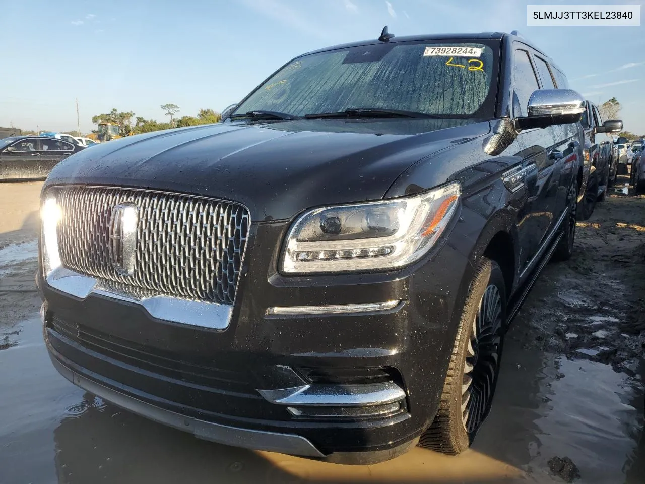 2019 Lincoln Navigator L Black Label VIN: 5LMJJ3TT3KEL23840 Lot: 73928244