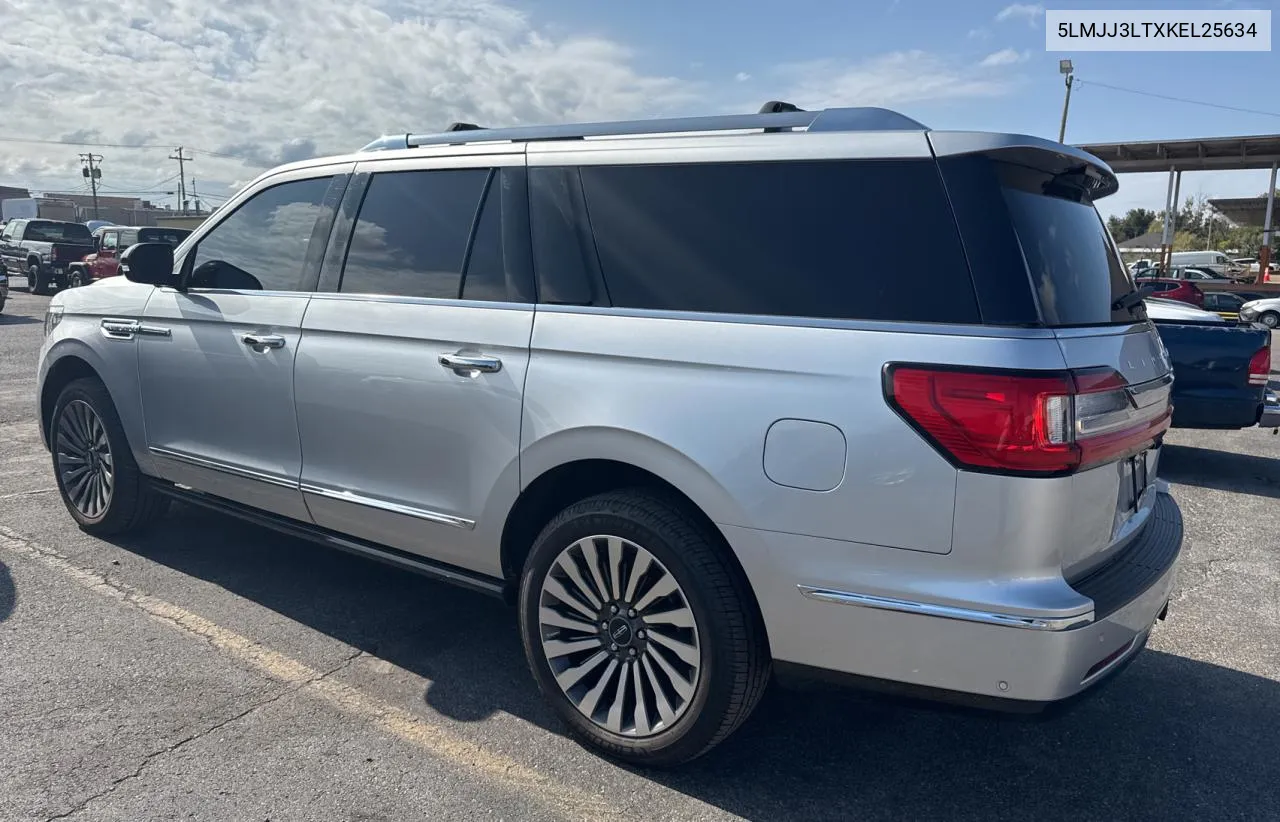 2019 Lincoln Navigator L Reserve VIN: 5LMJJ3LTXKEL25634 Lot: 80078824