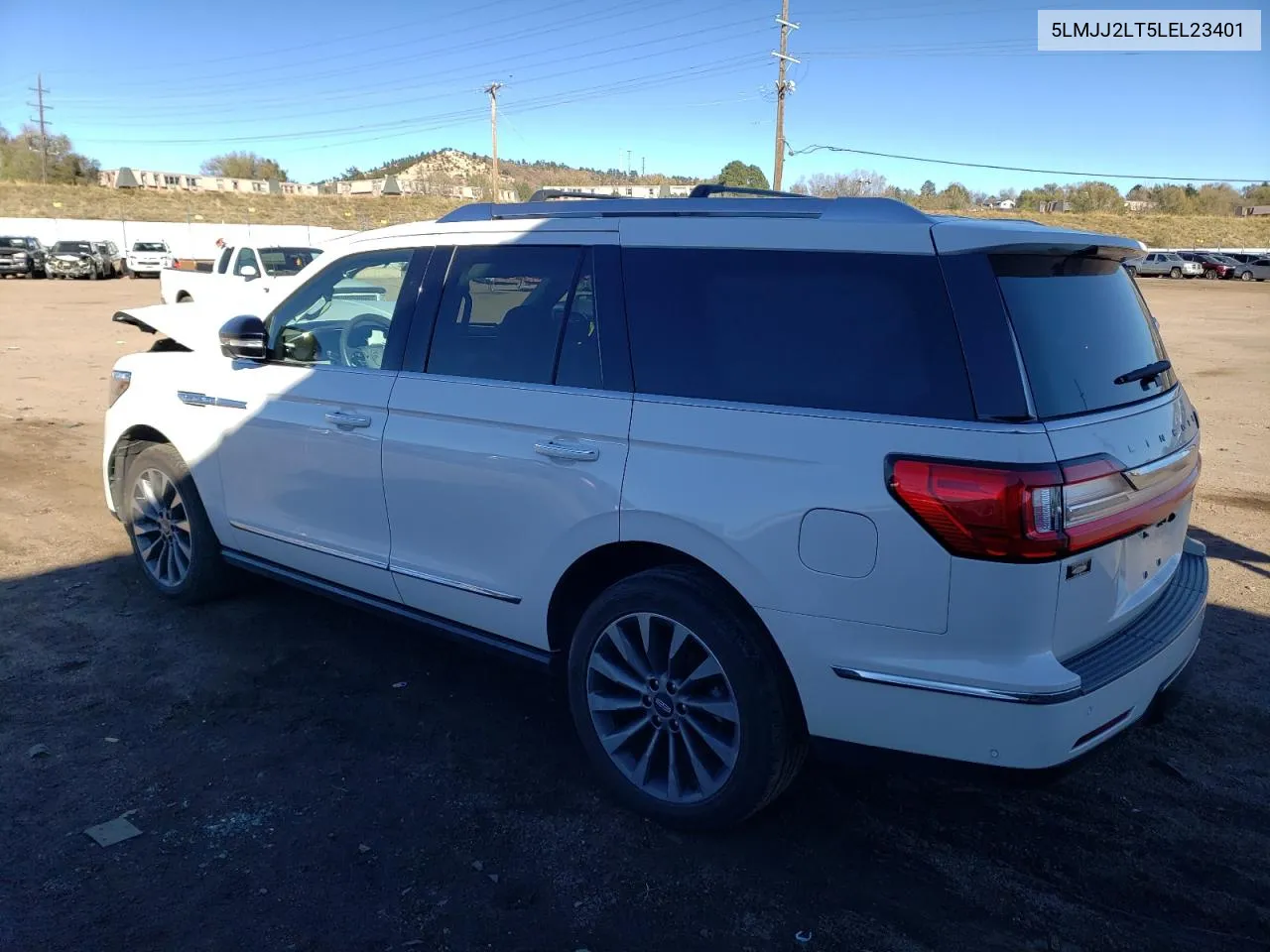 2020 Lincoln Navigator Reserve VIN: 5LMJJ2LT5LEL23401 Lot: 80957404