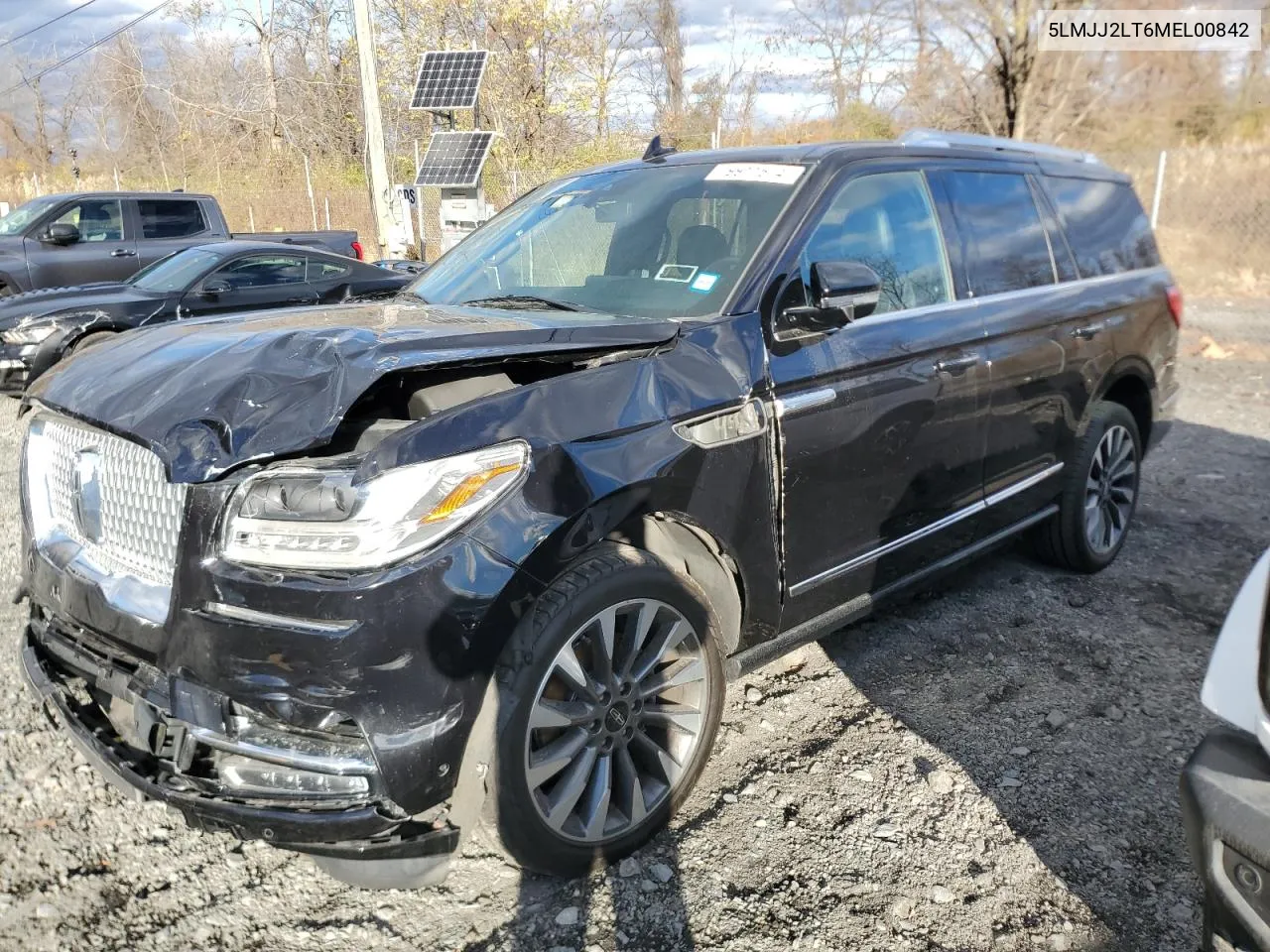 2021 Lincoln Navigator Reserve VIN: 5LMJJ2LT6MEL00842 Lot: 79911674