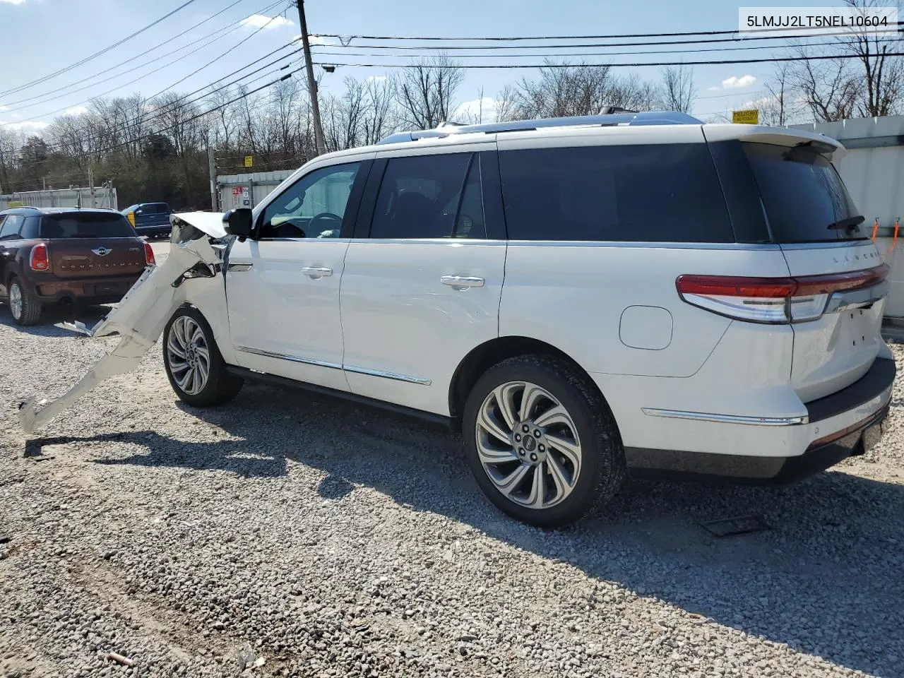 2022 Lincoln Navigator Reserve VIN: 5LMJJ2LT5NEL10604 Lot: 46669194