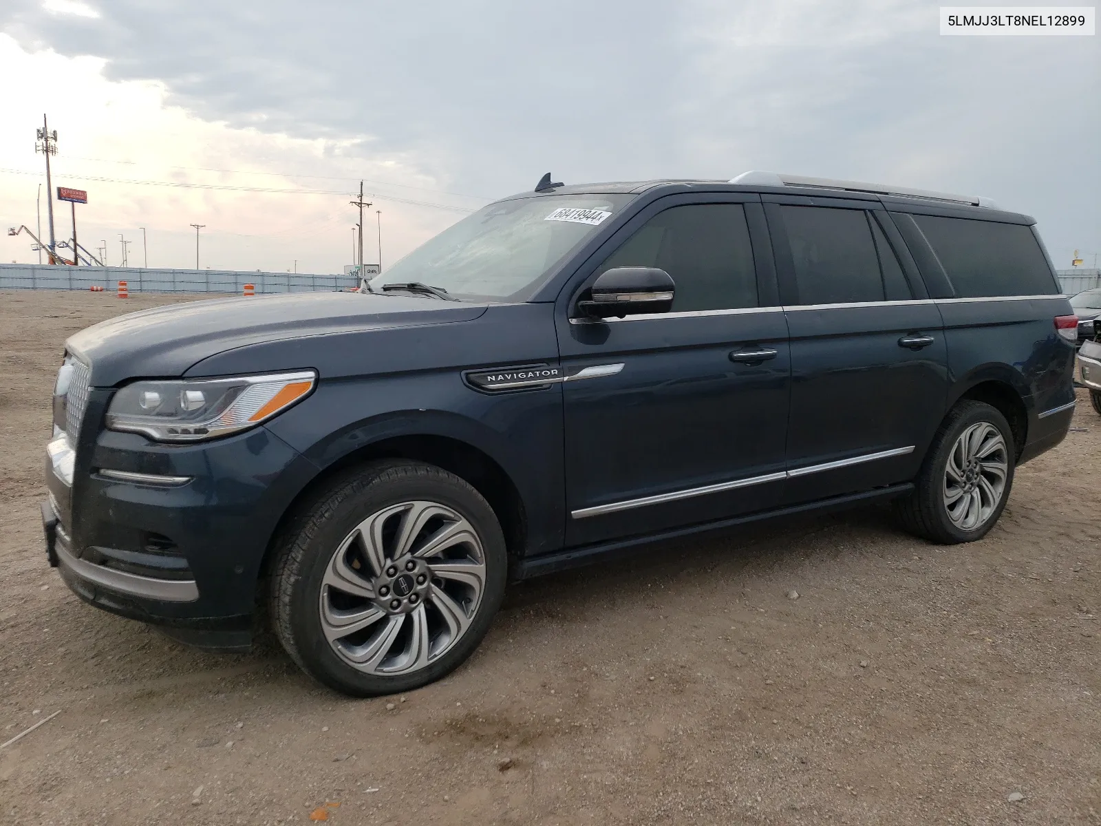 2022 Lincoln Navigator L Reserve VIN: 5LMJJ3LT8NEL12899 Lot: 68419944