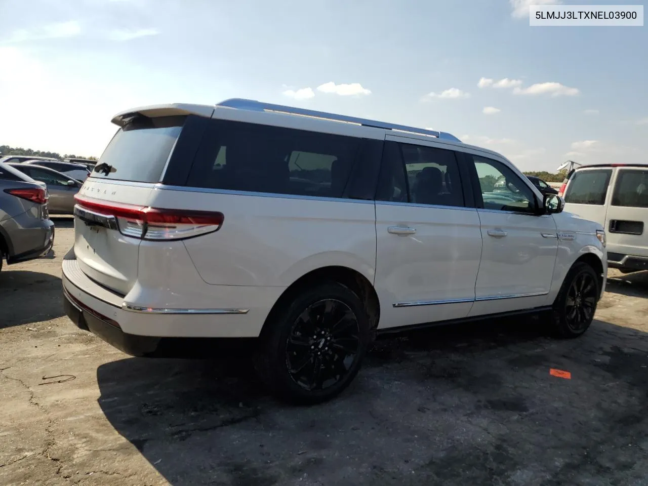 2022 Lincoln Navigator L Reserve VIN: 5LMJJ3LTXNEL03900 Lot: 75628684