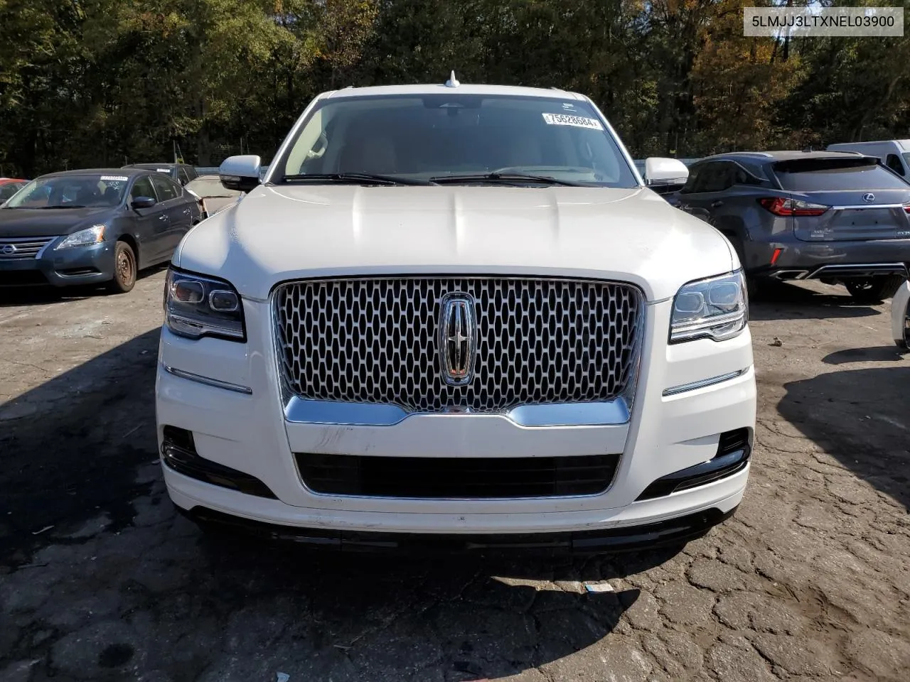 2022 Lincoln Navigator L Reserve VIN: 5LMJJ3LTXNEL03900 Lot: 75628684