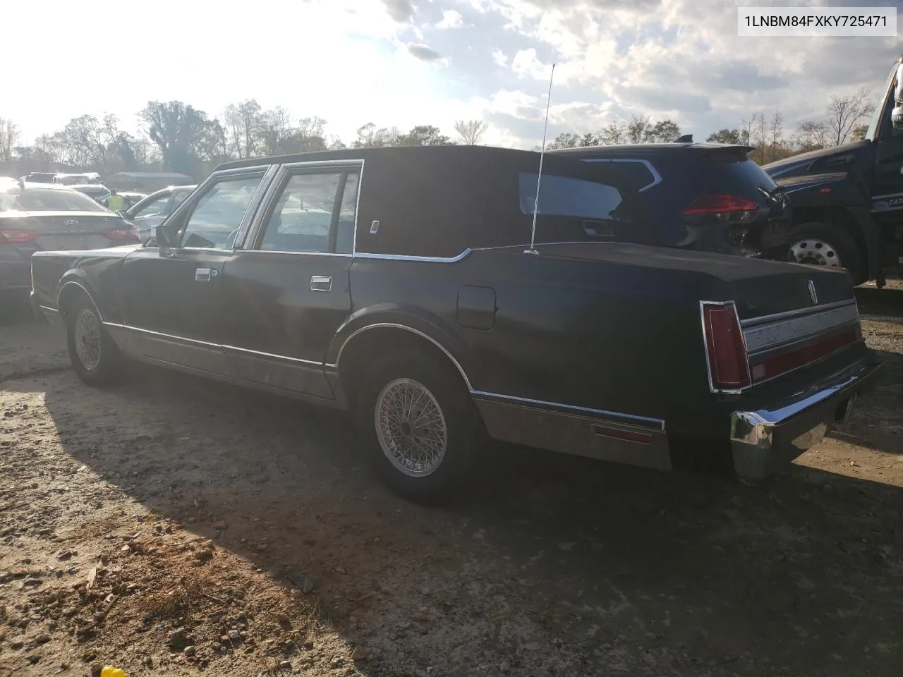 1989 Lincoln Town Car Signature Special VIN: 1LNBM84FXKY725471 Lot: 78778774