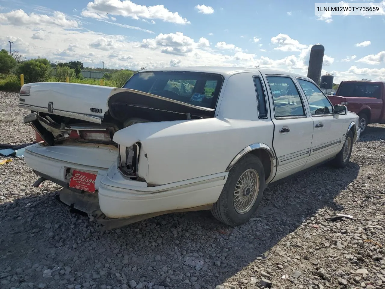 1996 Lincoln Town Car Signature VIN: 1LNLM82W0TY735659 Lot: 70772104