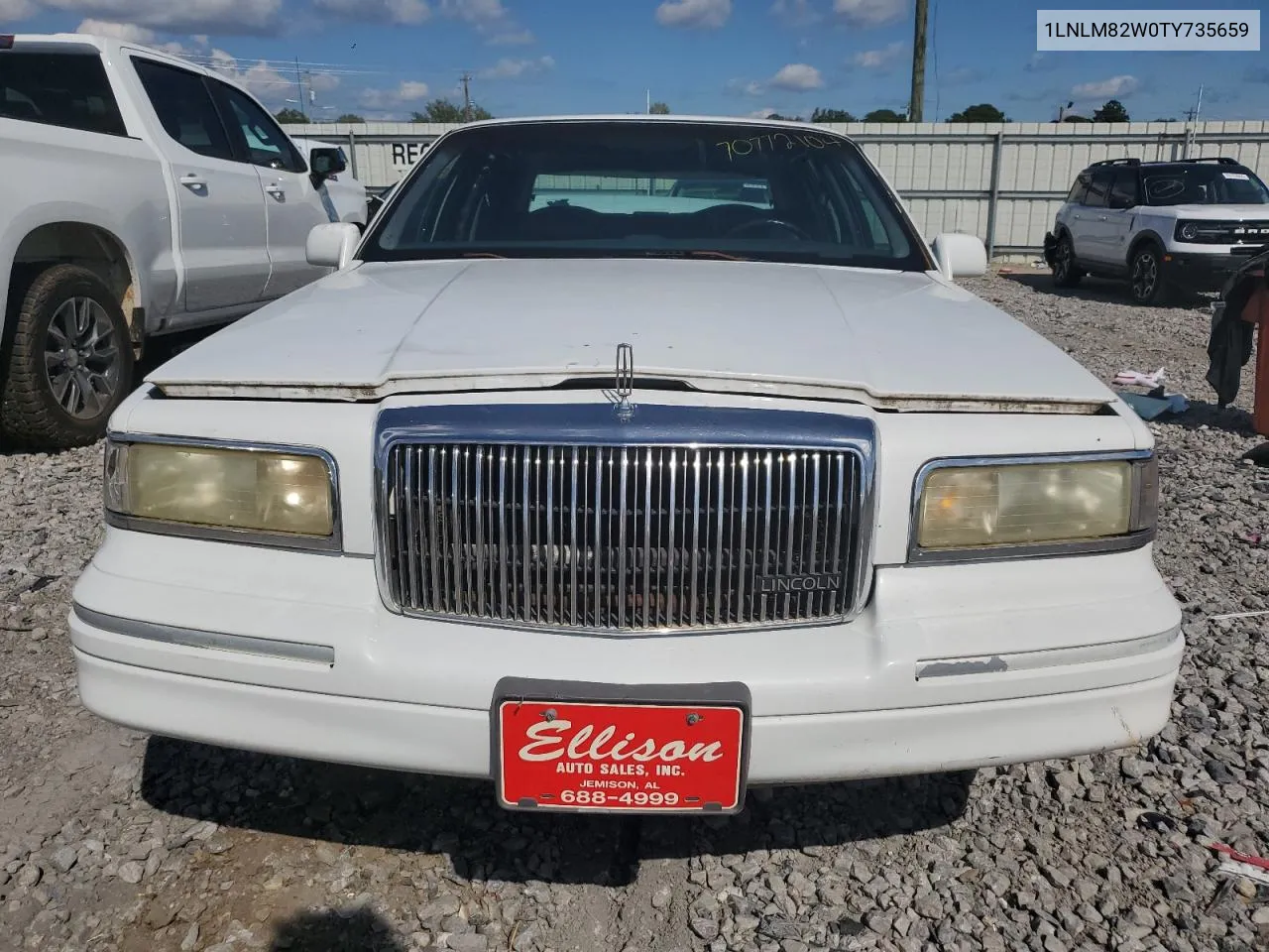 1996 Lincoln Town Car Signature VIN: 1LNLM82W0TY735659 Lot: 70772104