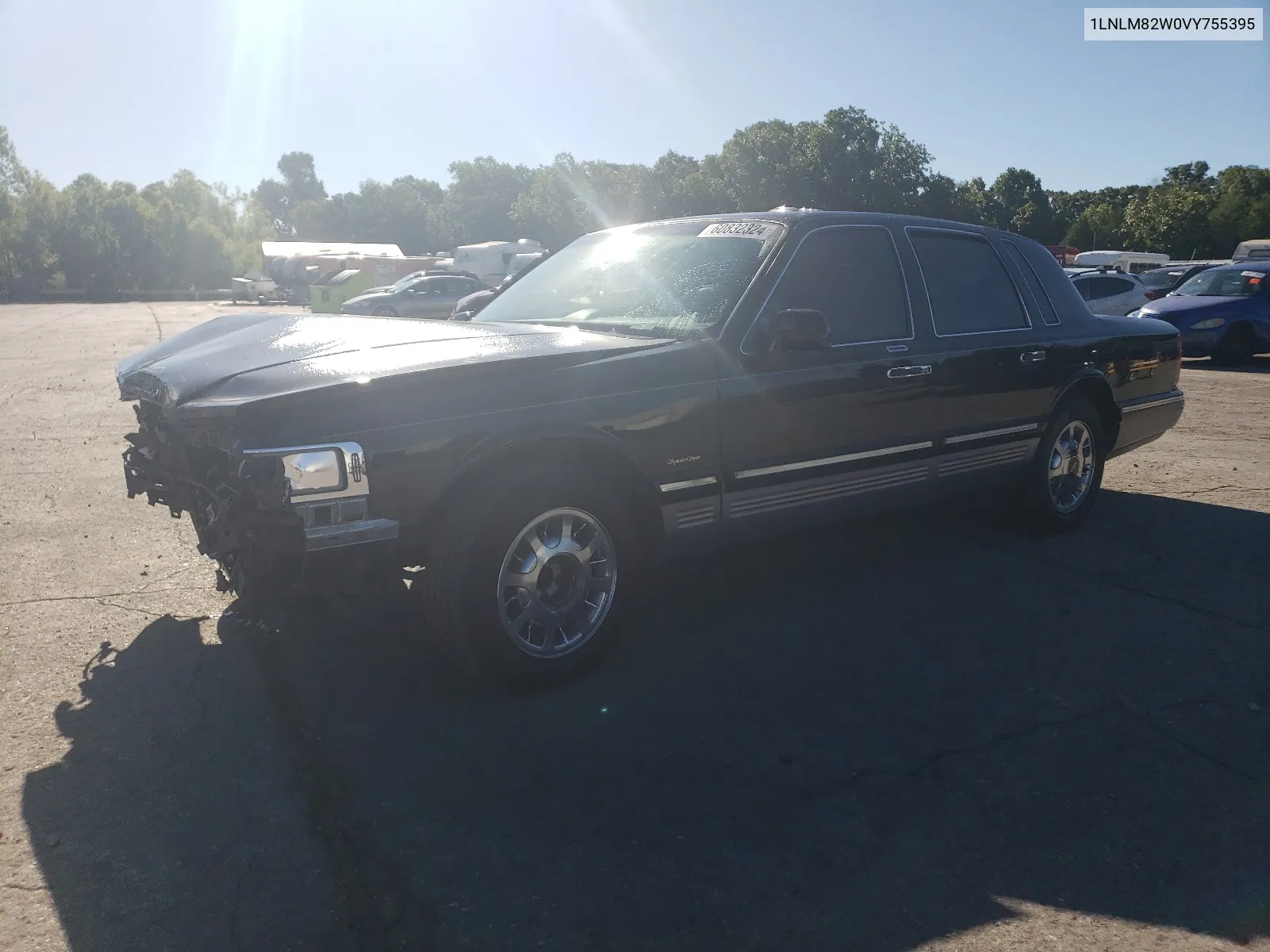 1LNLM82W0VY755395 1997 Lincoln Town Car Signature