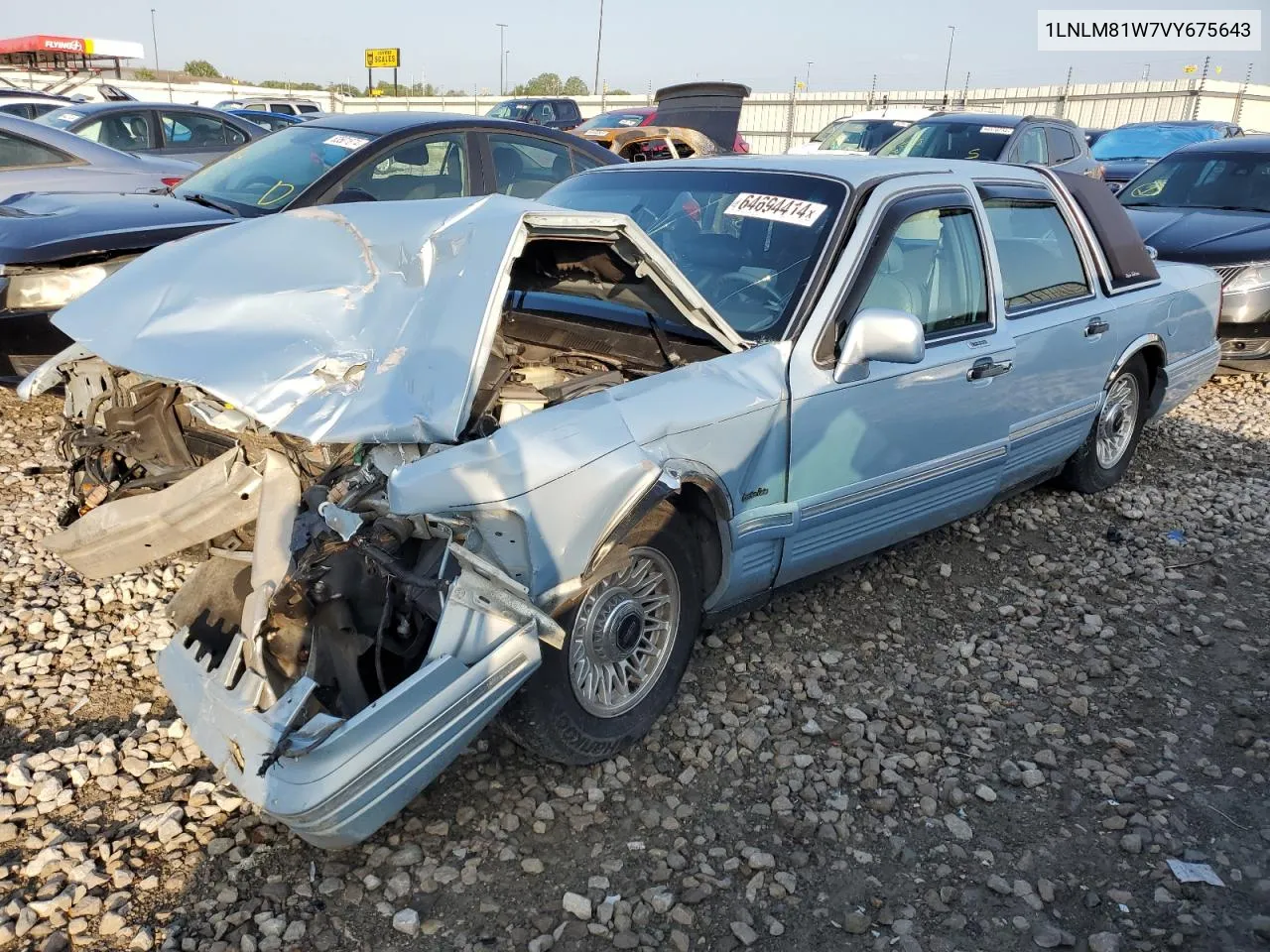 1997 Lincoln Town Car Executive VIN: 1LNLM81W7VY675643 Lot: 64694414