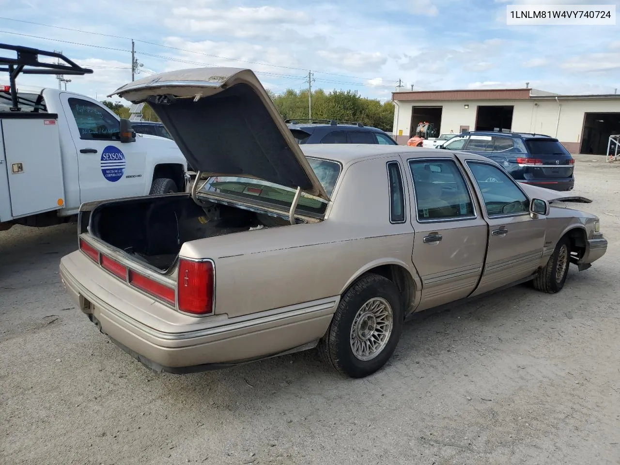 1997 Lincoln Town Car Executive VIN: 1LNLM81W4VY740724 Lot: 71212153