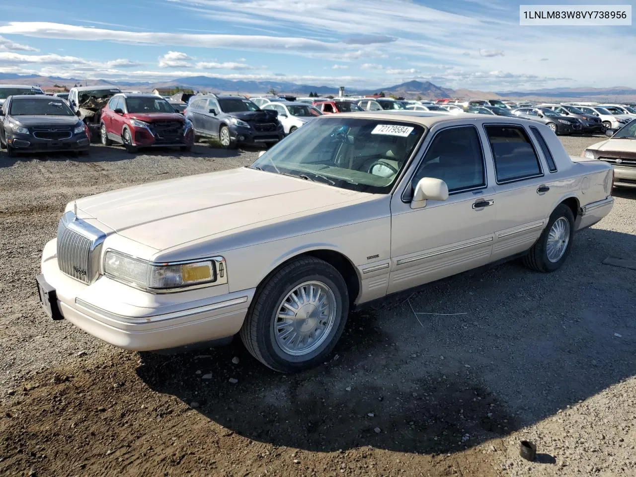 1LNLM83W8VY738956 1997 Lincoln Town Car Cartier