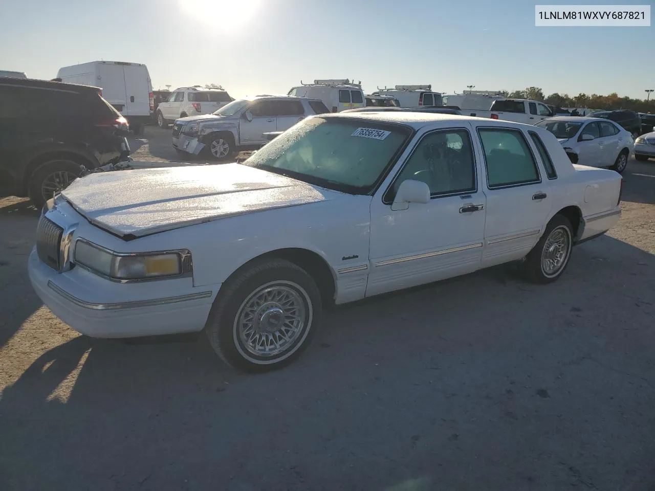 1997 Lincoln Town Car Executive VIN: 1LNLM81WXVY687821 Lot: 76356754