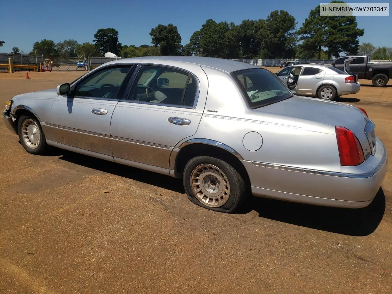 1LNFM81W4WY703347 1998 Lincoln Town Car Executive