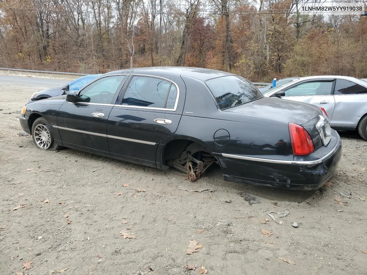 2000 Lincoln Town Car Signature VIN: 1LNHM82W5YY919038 Lot: 78825804