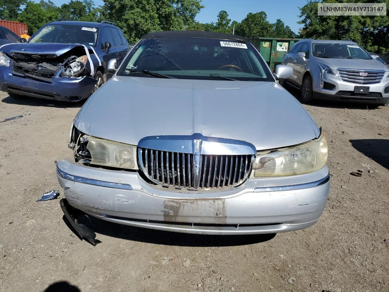 2001 Lincoln Town Car Cartier VIN: 1LNHM83W41Y713147 Lot: 70507754