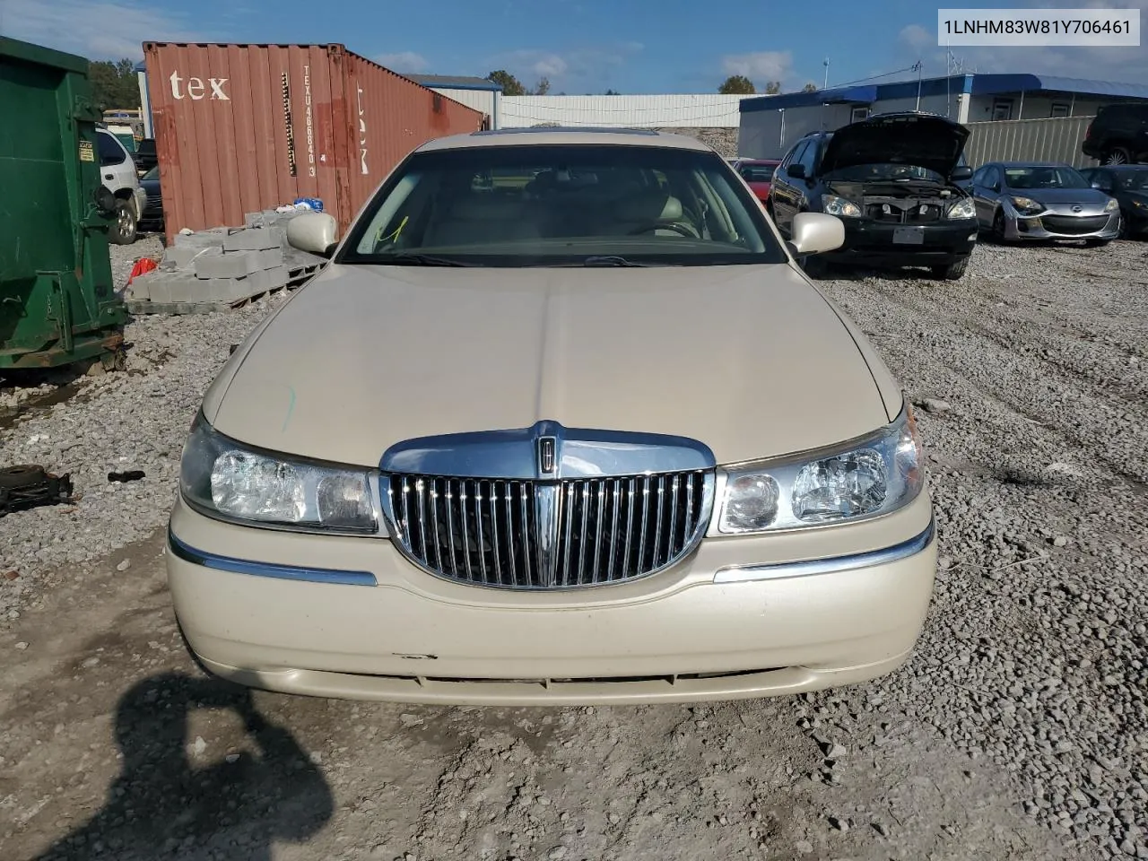 2001 Lincoln Town Car Cartier VIN: 1LNHM83W81Y706461 Lot: 80013044