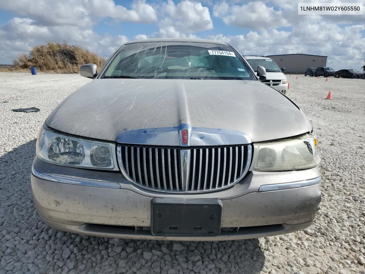 2002 Lincoln Town Car Executive VIN: 1LNHM81W02Y605550 Lot: 77754154