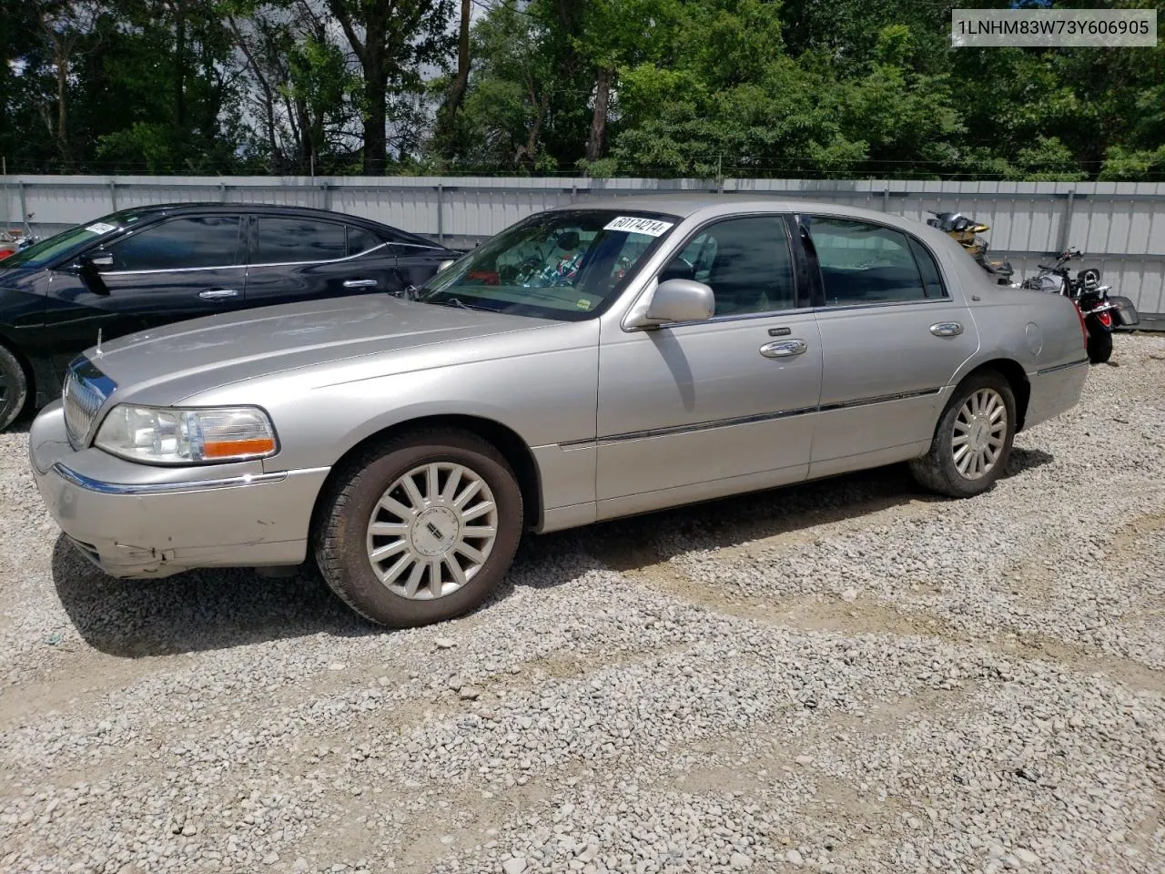 2003 Lincoln Town Car Cartier VIN: 1LNHM83W73Y606905 Lot: 60174214