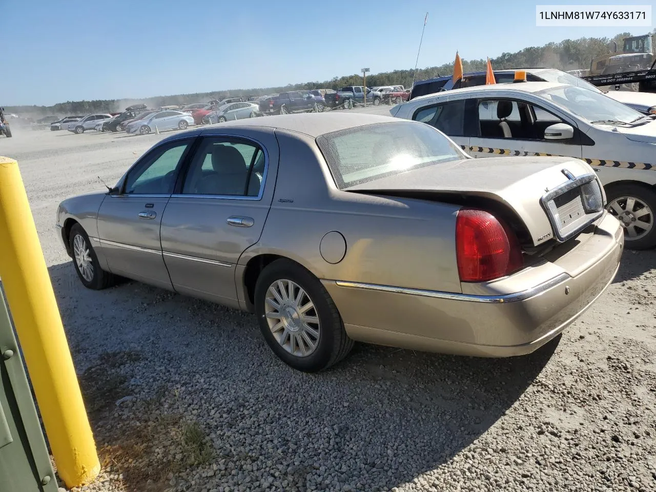 2004 Lincoln Town Car Executive VIN: 1LNHM81W74Y633171 Lot: 75540394