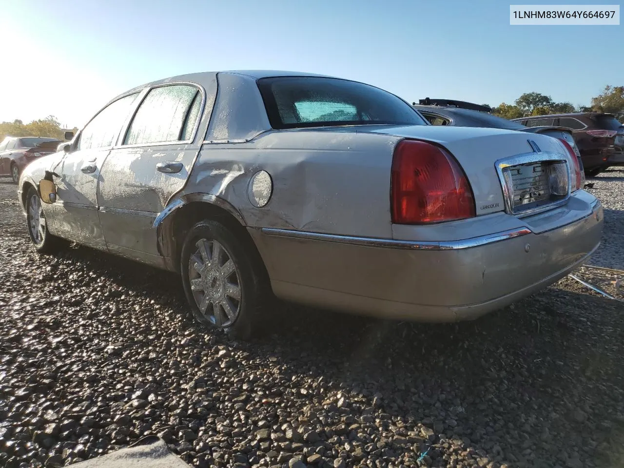 2004 Lincoln Town Car Ultimate VIN: 1LNHM83W64Y664697 Lot: 77334804