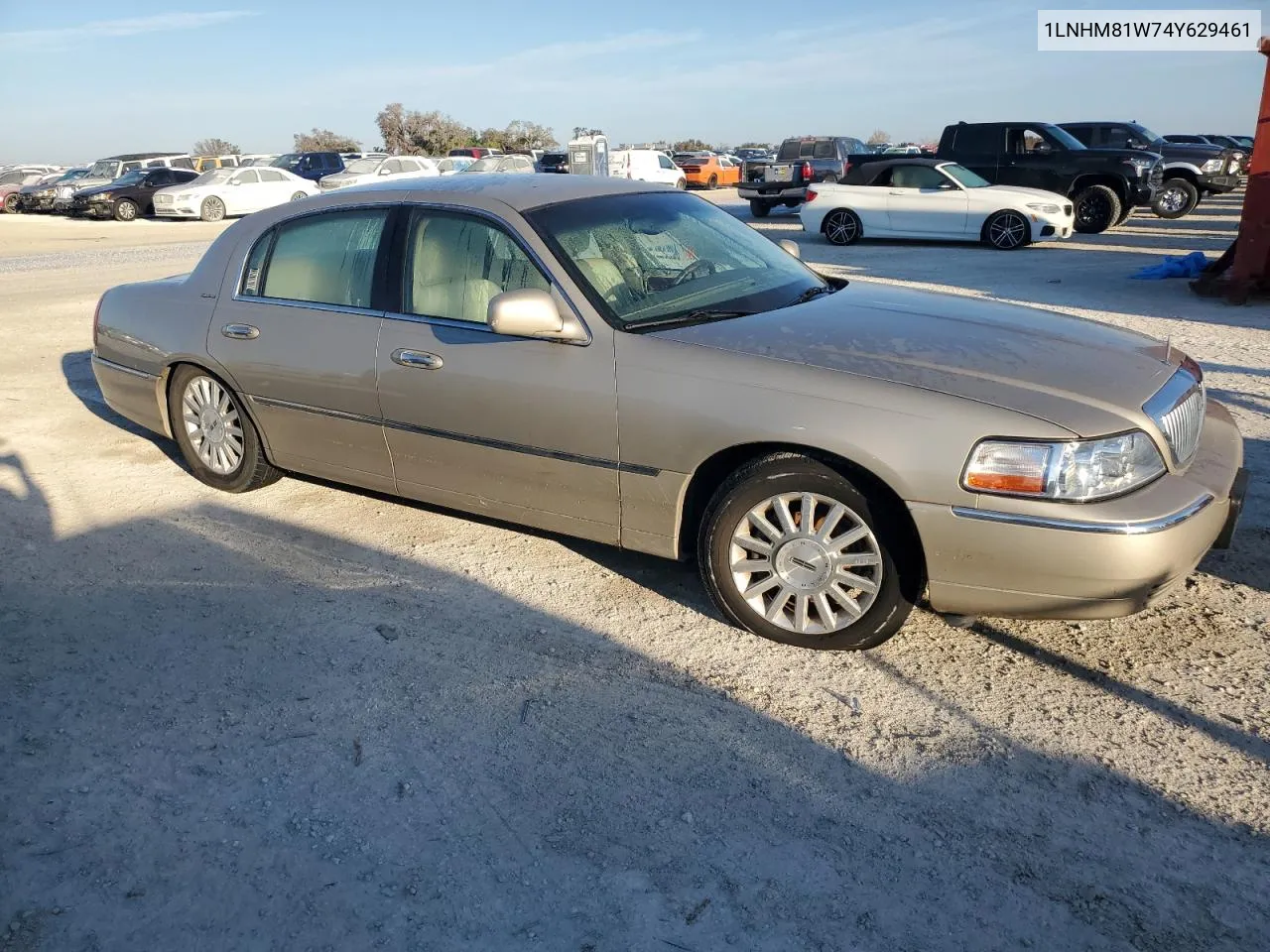 2004 Lincoln Town Car Executive VIN: 1LNHM81W74Y629461 Lot: 77661864