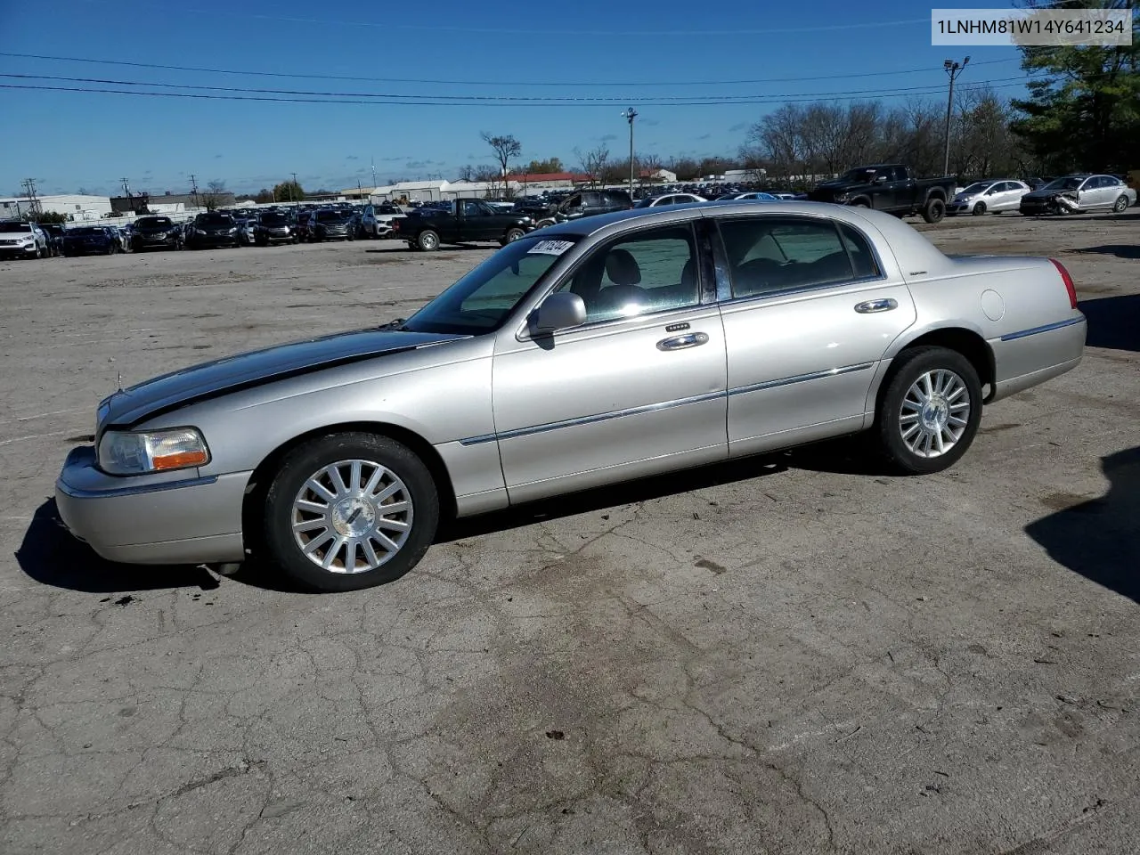 2004 Lincoln Town Car Executive VIN: 1LNHM81W14Y641234 Lot: 80115244