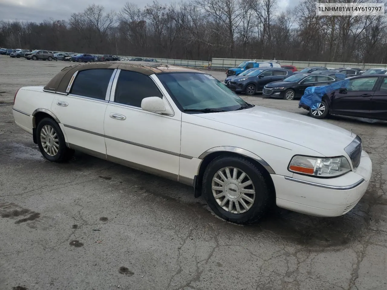 2004 Lincoln Town Car Executive VIN: 1LNHM81W14Y619797 Lot: 80260604