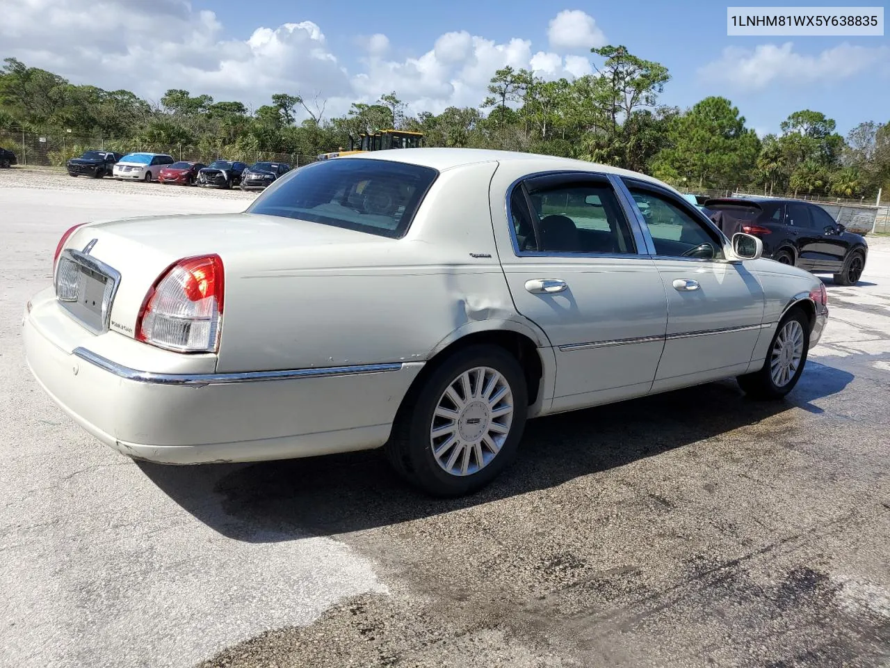 2005 Lincoln Town Car Signature VIN: 1LNHM81WX5Y638835 Lot: 78402664