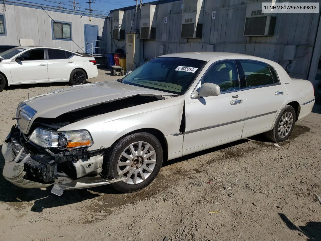 2006 Lincoln Town Car Signature VIN: 1LNHM81W96Y649813 Lot: 67932334