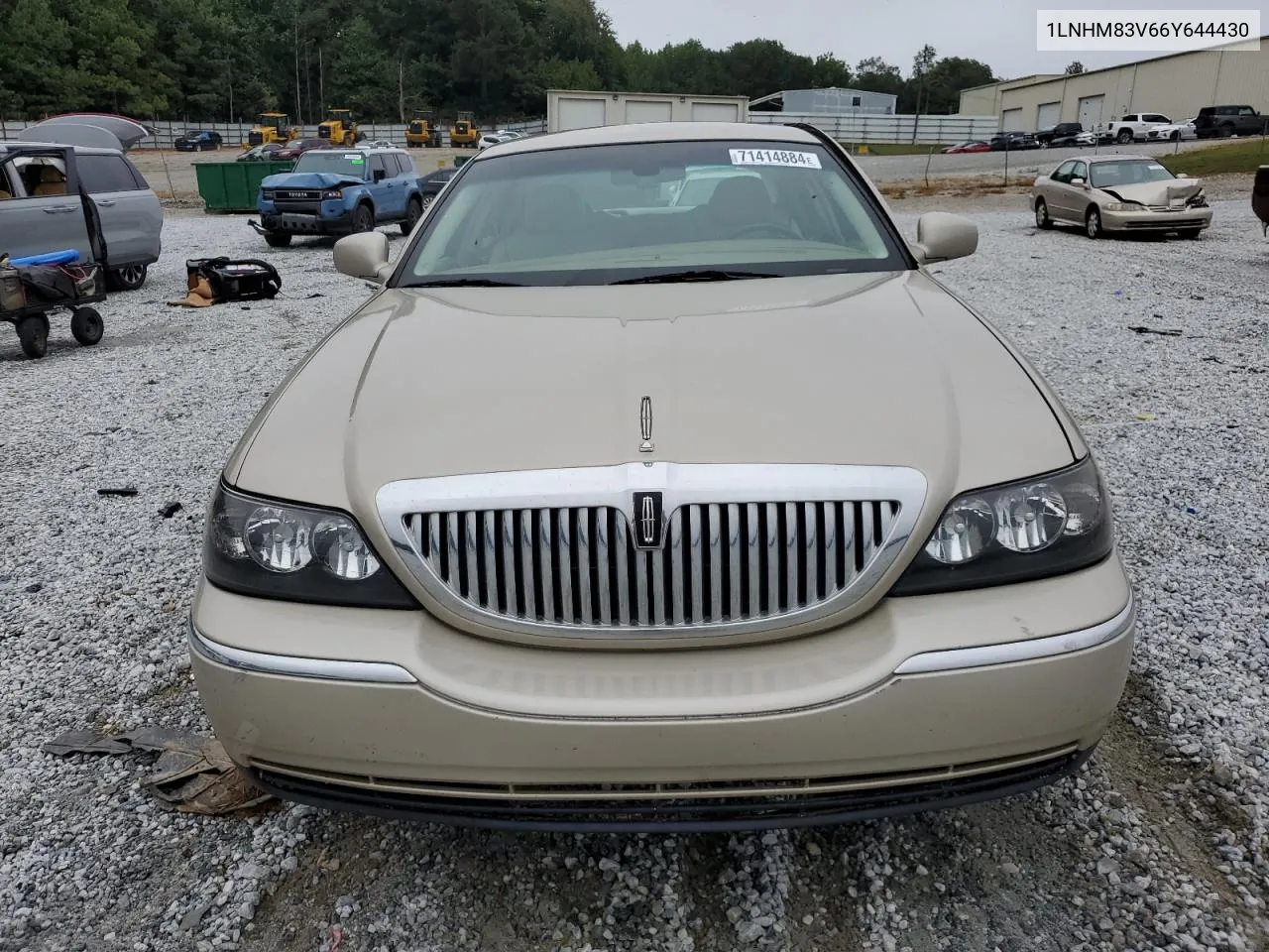 2006 Lincoln Town Car Designer VIN: 1LNHM83V66Y644430 Lot: 71414884