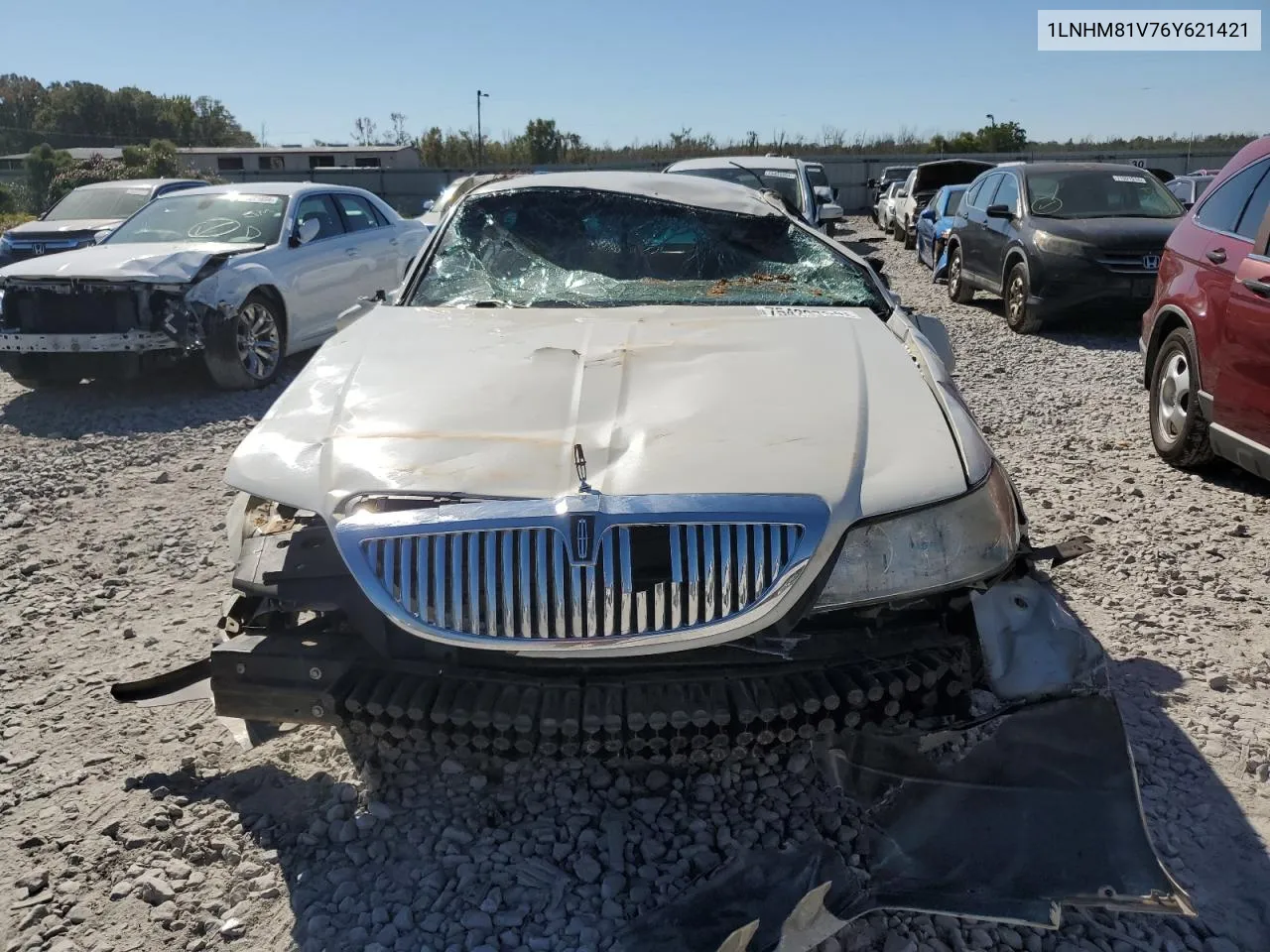 2006 Lincoln Town Car Signature VIN: 1LNHM81V76Y621421 Lot: 75429704