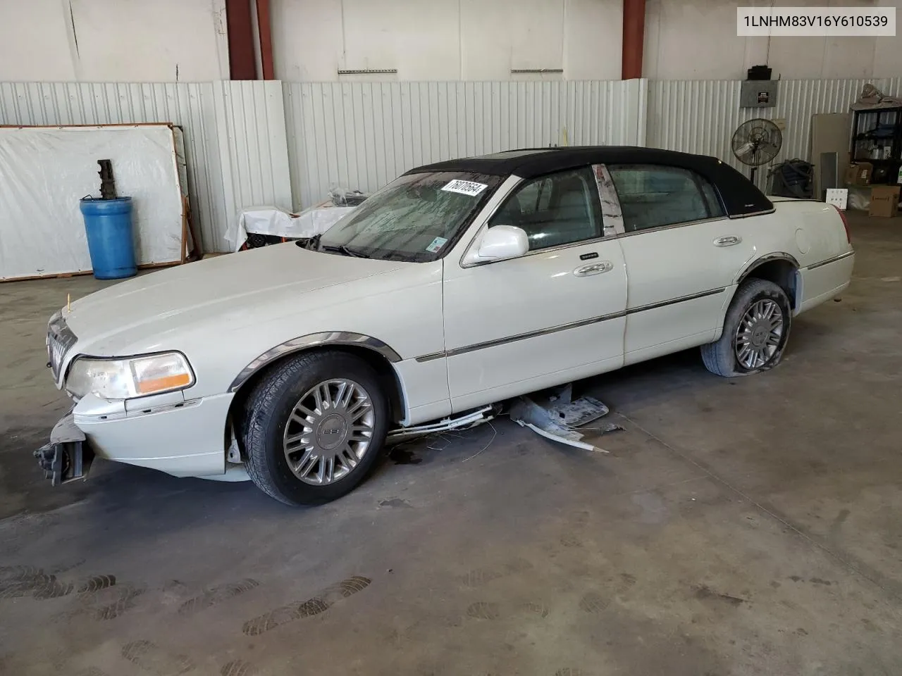 2006 Lincoln Town Car Designer VIN: 1LNHM83V16Y610539 Lot: 76070564