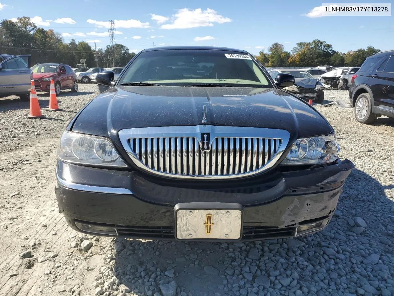 2007 Lincoln Town Car Designer VIN: 1LNHM83V17Y613278 Lot: 76785354