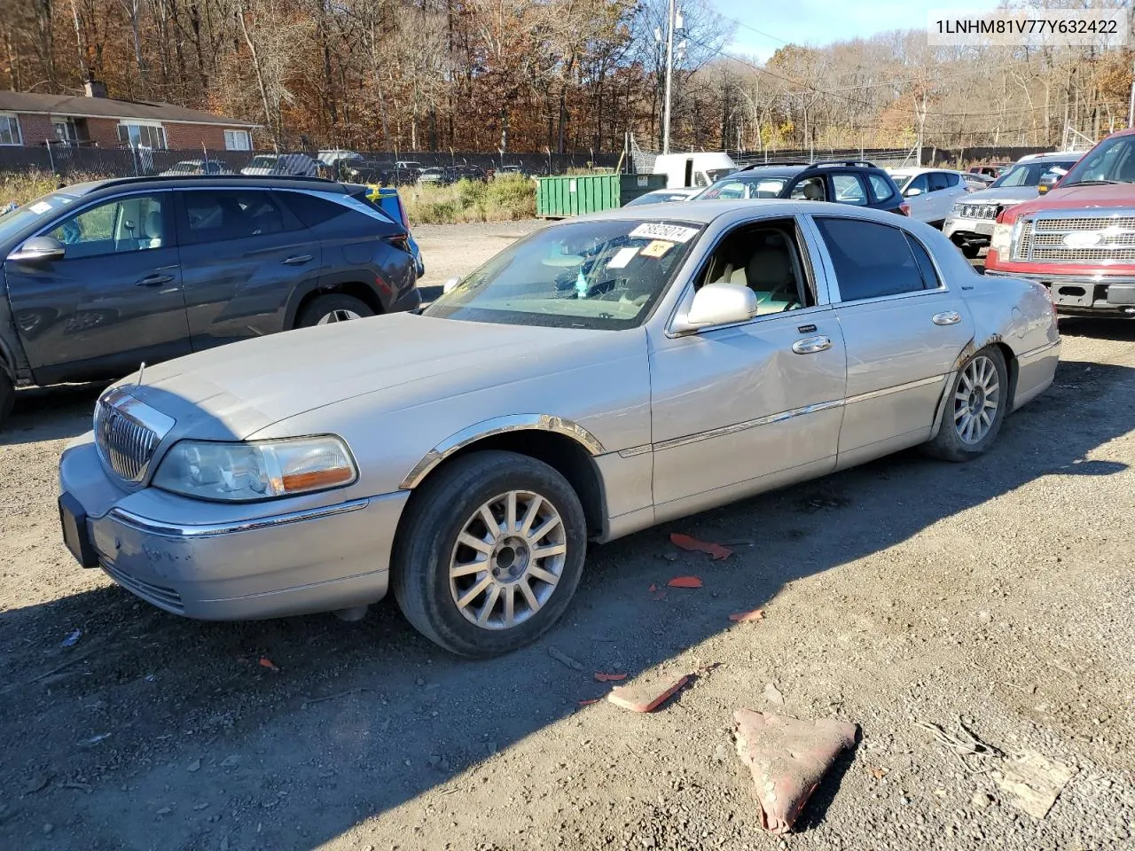 2007 Lincoln Town Car Signature VIN: 1LNHM81V77Y632422 Lot: 78825074