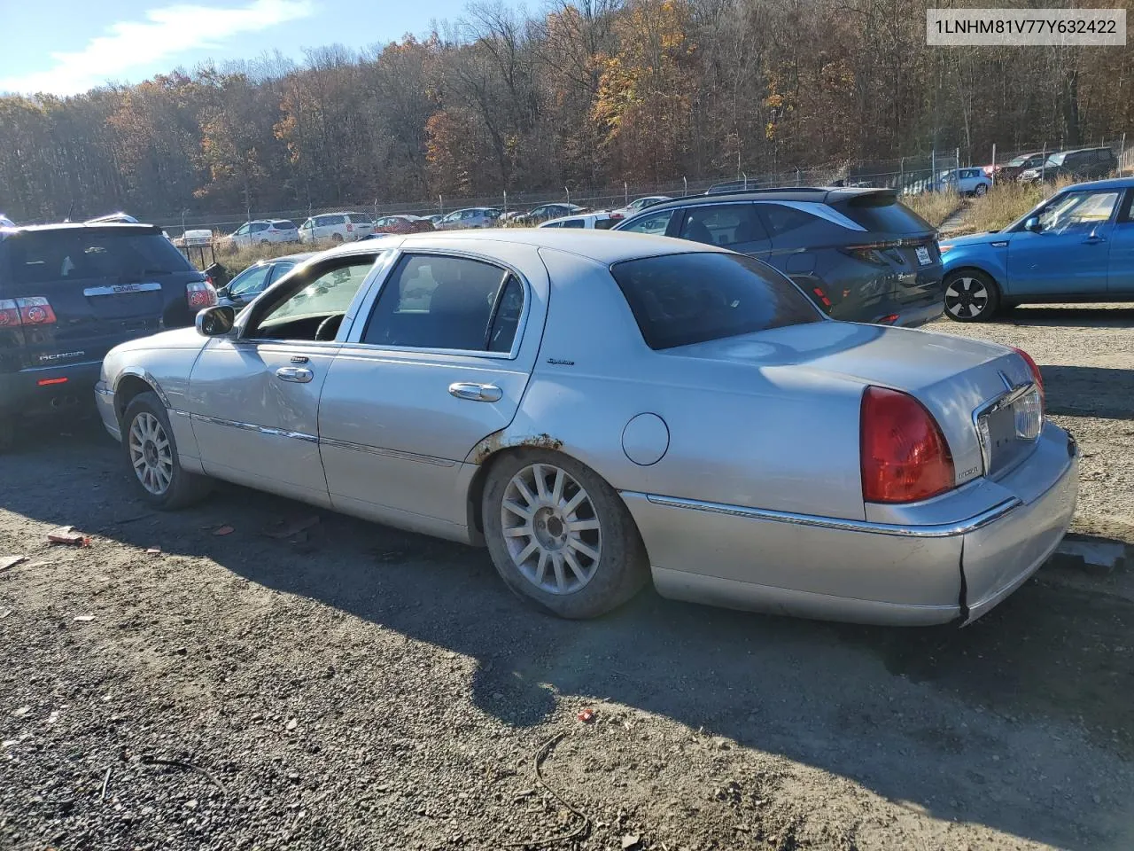 2007 Lincoln Town Car Signature VIN: 1LNHM81V77Y632422 Lot: 78825074