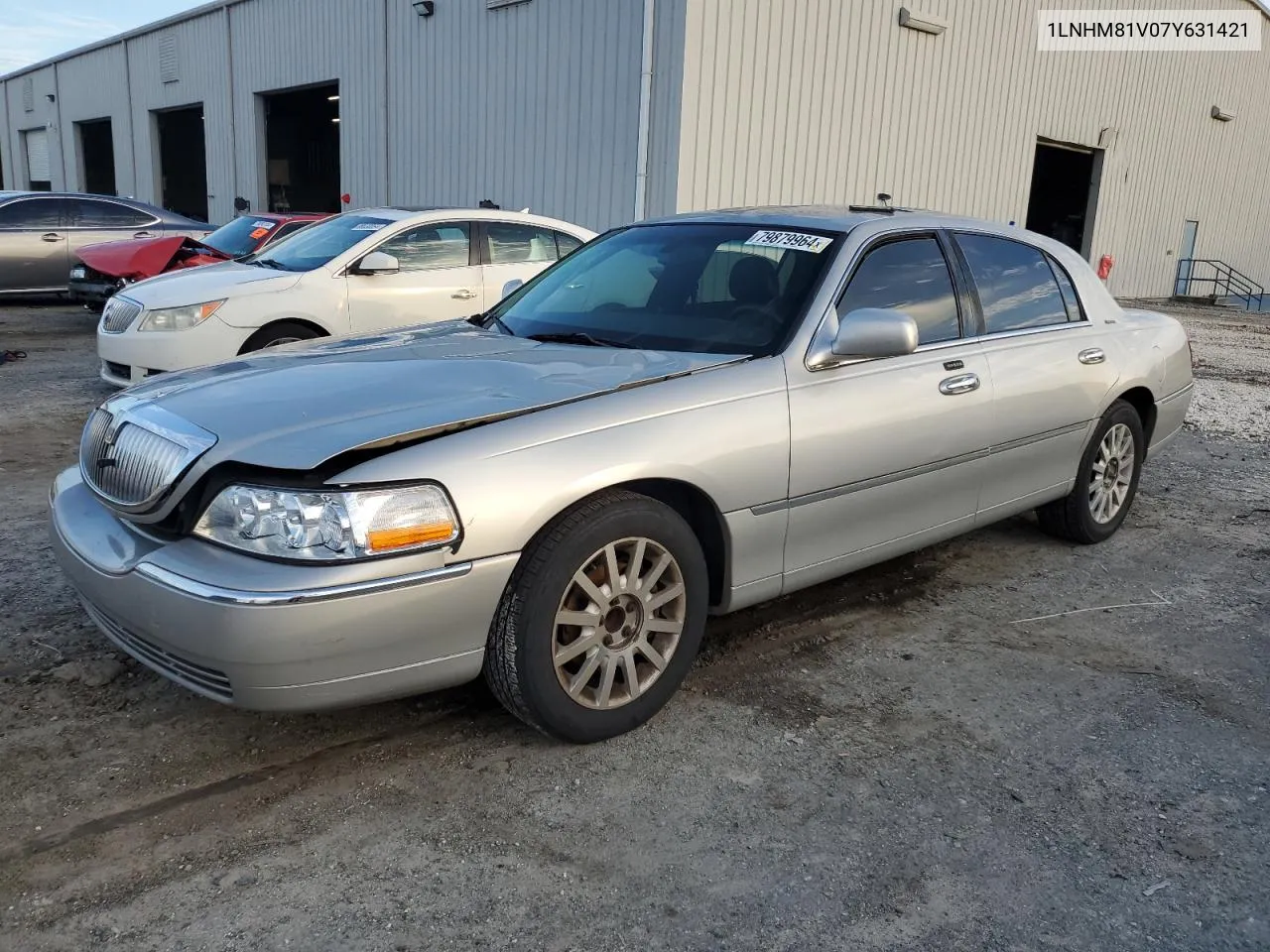 2007 Lincoln Town Car Signature VIN: 1LNHM81V07Y631421 Lot: 79879964