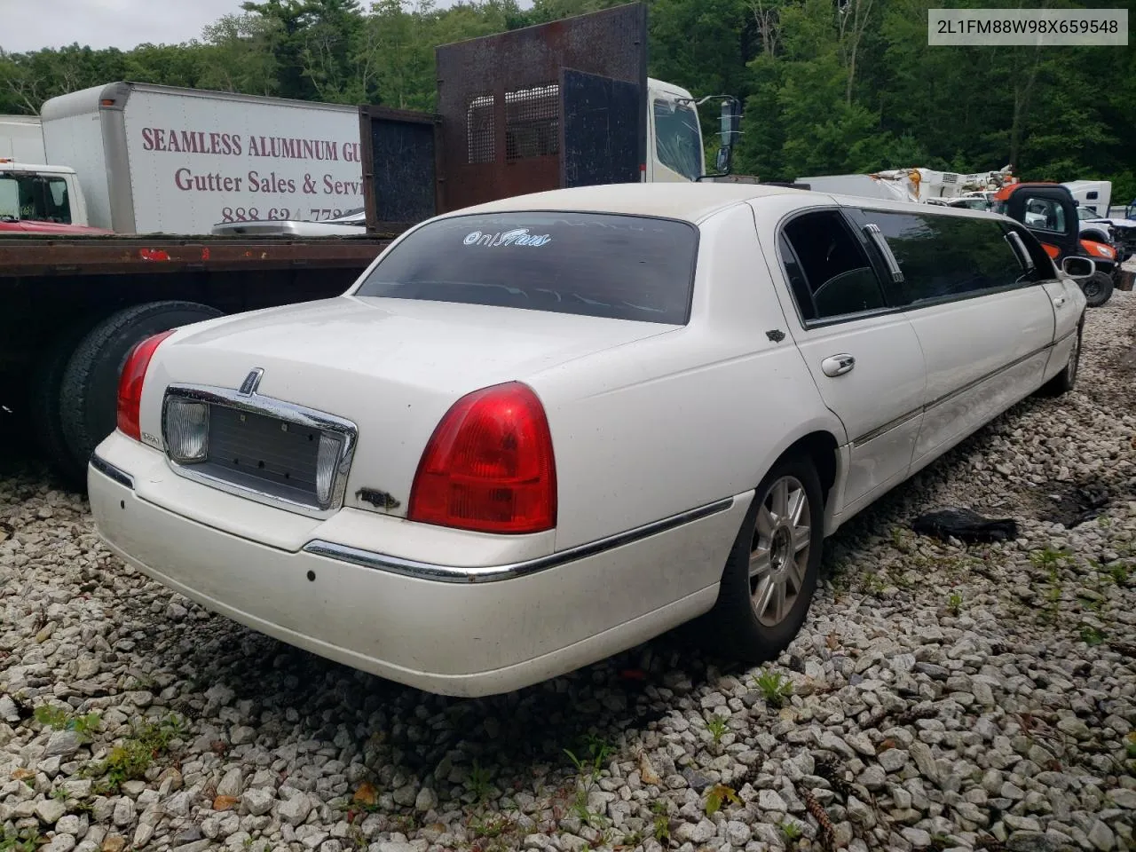 2008 Lincoln Town Car Executive VIN: 2L1FM88W98X659548 Lot: 59517484