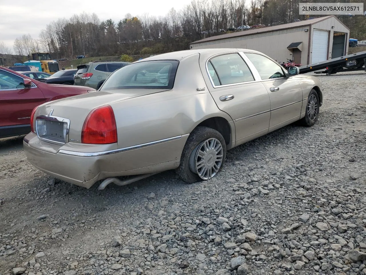 2LNBL8CV5AX612571 2010 Lincoln Town Car Signature Limited