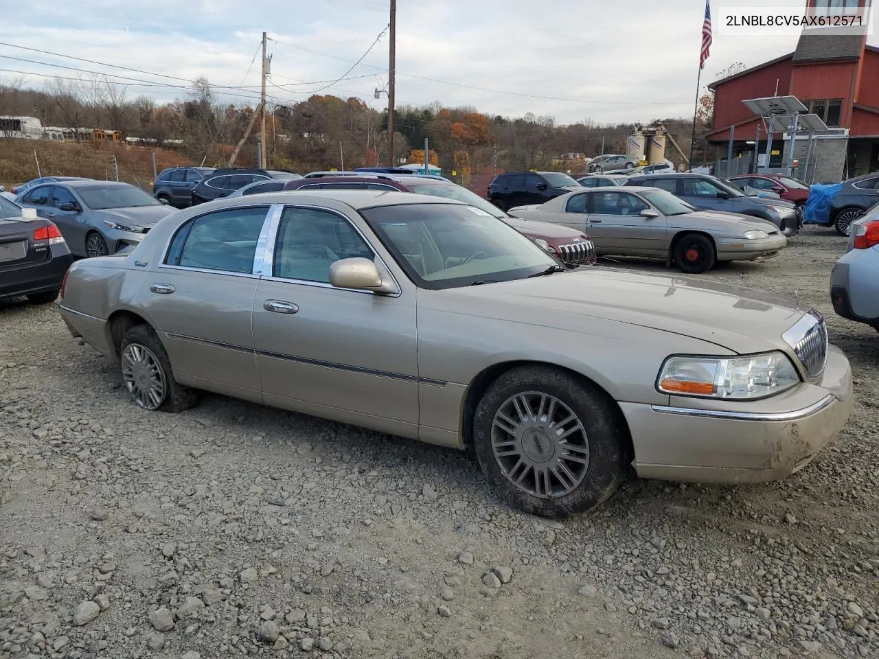 2LNBL8CV5AX612571 2010 Lincoln Town Car Signature Limited