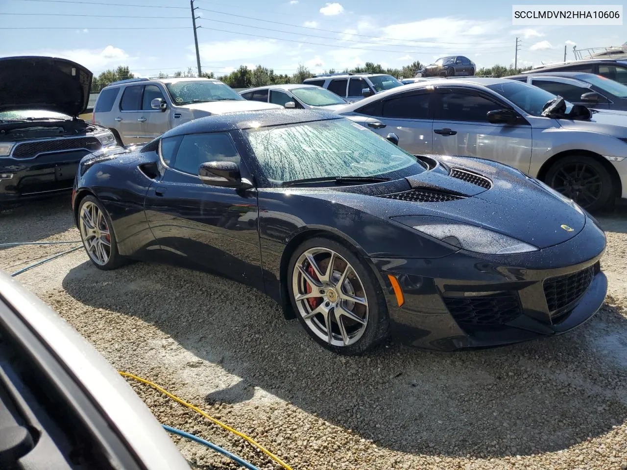 SCCLMDVN2HHA10606 2017 Lotus Evora