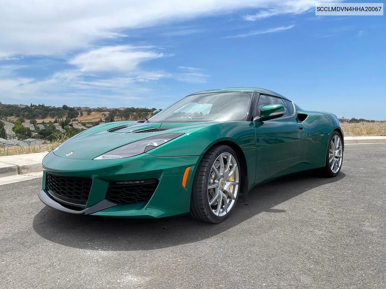 2017 Lotus Evora VIN: SCCLMDVN4HHA20067 Lot: 76632804