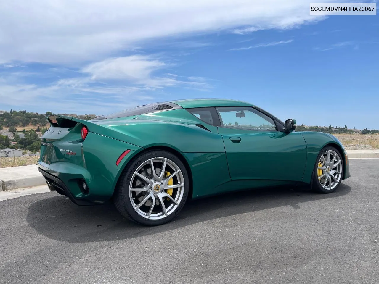 2017 Lotus Evora VIN: SCCLMDVN4HHA20067 Lot: 76632804