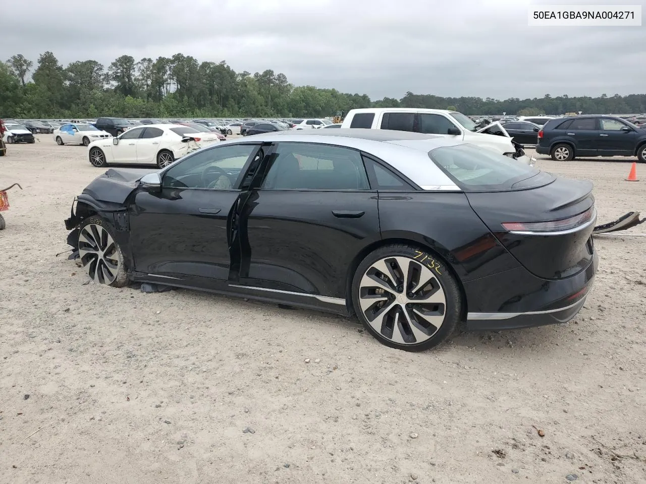 2022 Lucid Motors Air Grand Touring VIN: 50EA1GBA9NA004271 Lot: 46615513