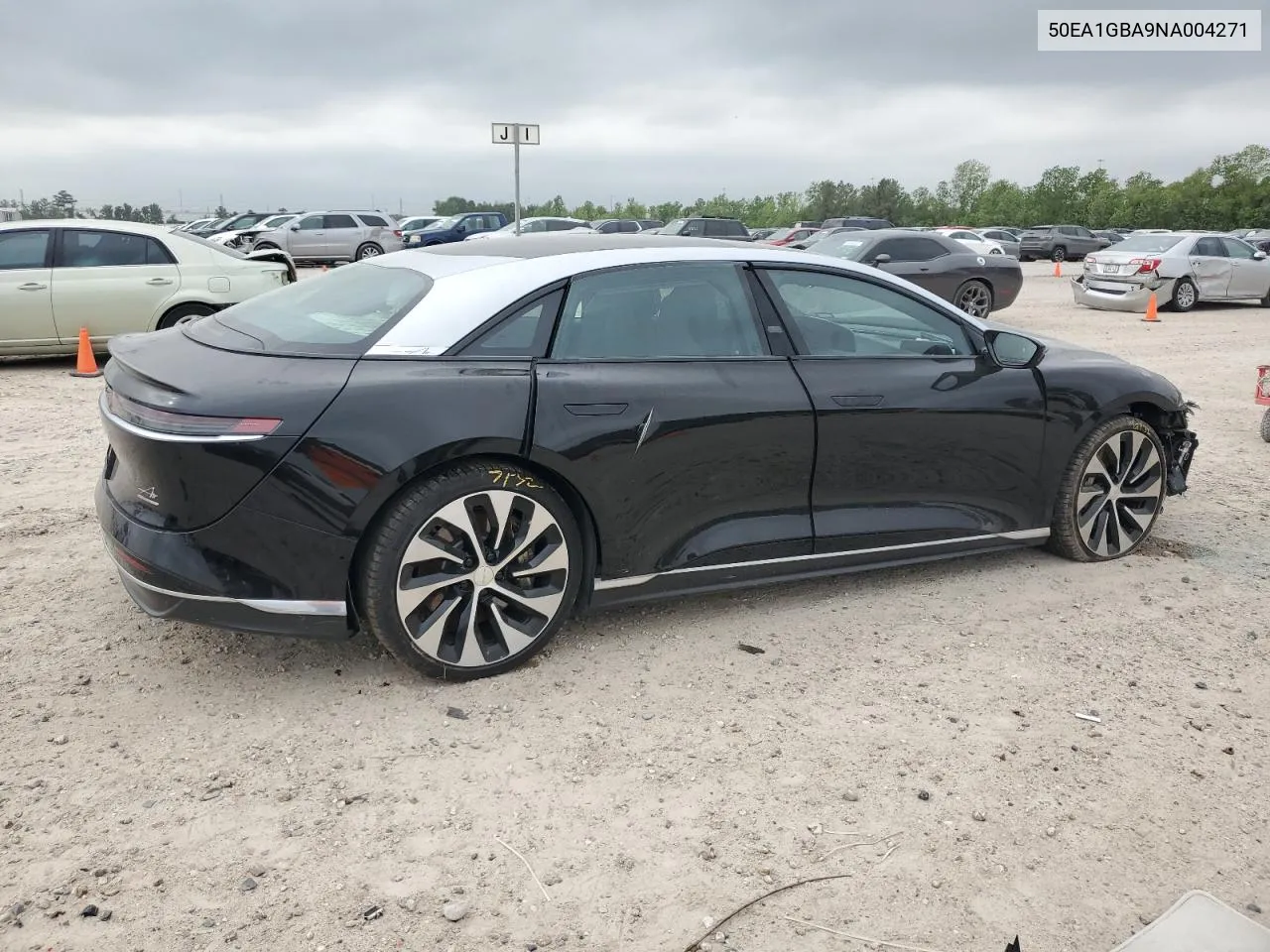 2022 Lucid Motors Air Grand Touring VIN: 50EA1GBA9NA004271 Lot: 46615513