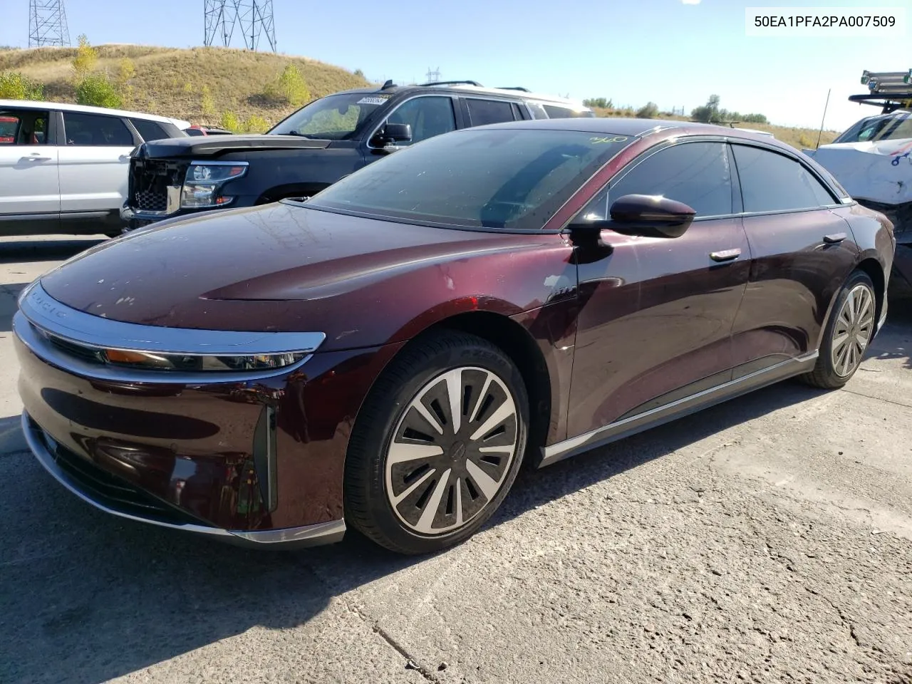 50EA1PFA2PA007509 2023 Lucid Motors Air Pure