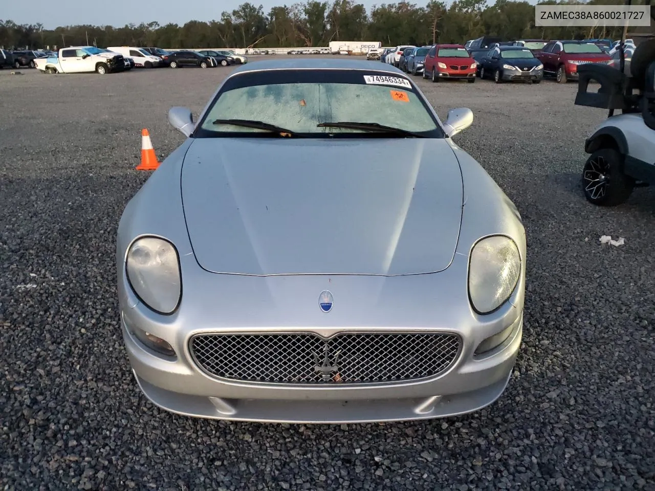 2006 Maserati Gransport VIN: ZAMEC38A860021727 Lot: 74946334