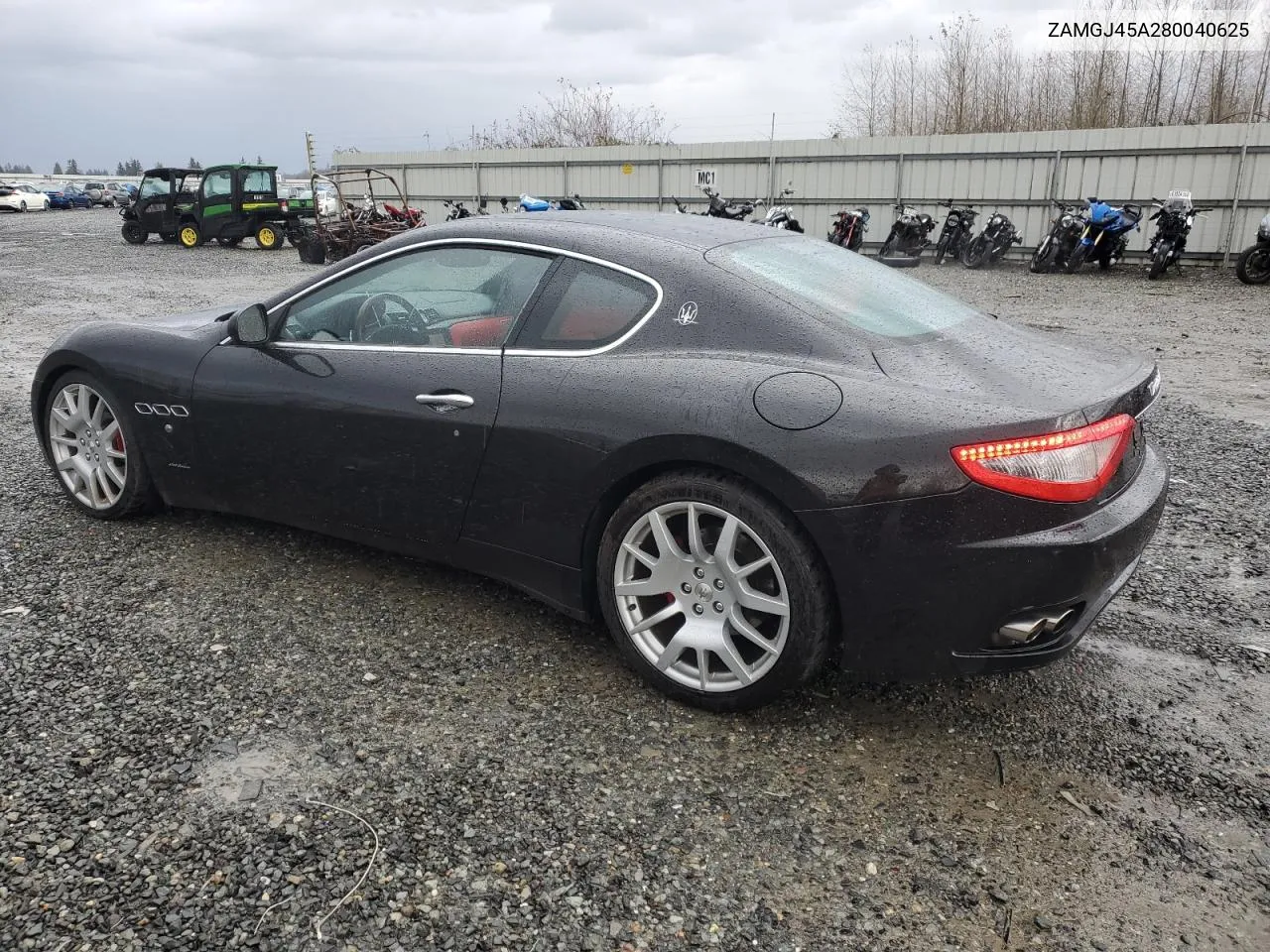 2008 Maserati Granturismo VIN: ZAMGJ45A280040625 Lot: 80110204