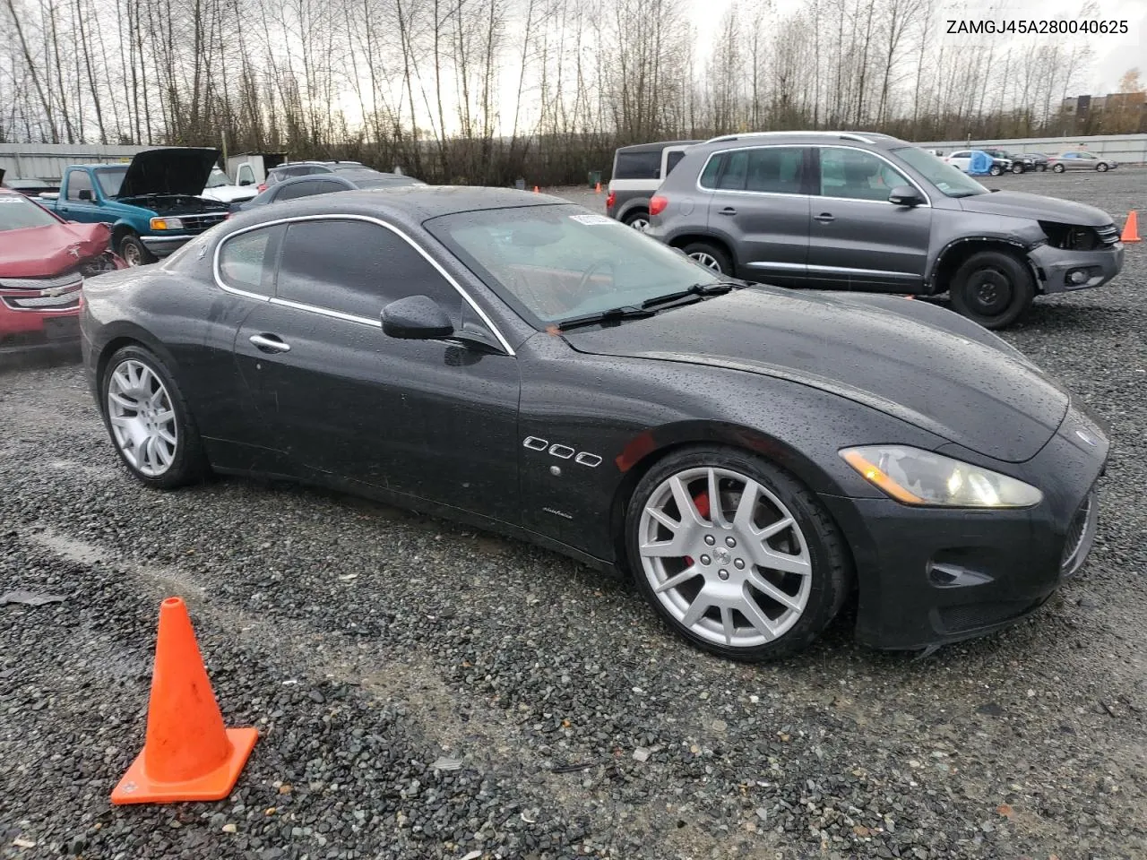 2008 Maserati Granturismo VIN: ZAMGJ45A280040625 Lot: 80110204